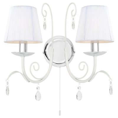 A1743AP-2WH Бра DECORATIVE CLASSIC ROMANA SNOW, Белый, ArteLamp