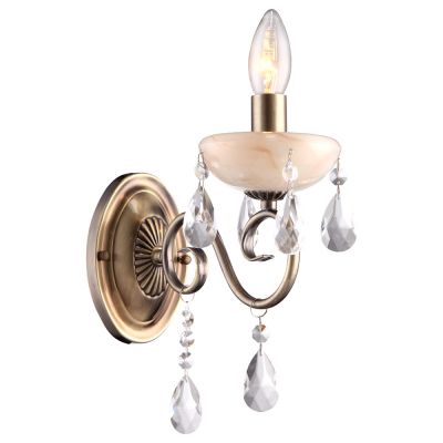 A9591AP-1AB Бра DECORATIVE CLASSIC ONYX RED, Бронза, ArteLamp