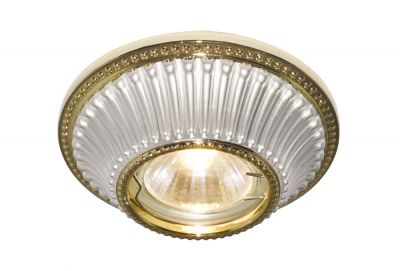 A5298PL-1WG Встраиваемый светильник RECESSED LIGHTS ARENA, Бело-золотой, ArteLamp